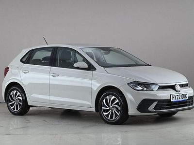 Begagnad VW Polo Life 2022 Grå Halvkombi
