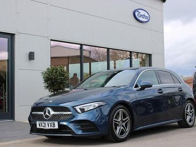 Used Mercedes A180 Executive 136 HP (100 kW) 2021 Blue Hatchback