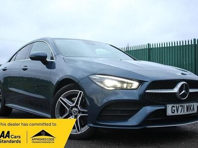 Blue Used 2022 Mercedes E250 AMG Line Premium Plus Coupe | £18,290 (Fair price)