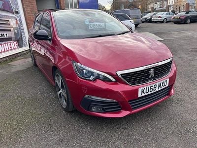 Red Used 2018 Peugeot 308 GT-line Hatchback | £6,695 (Fair price)
