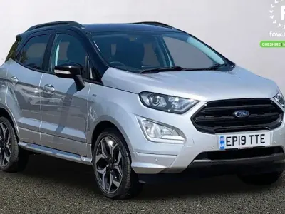 Used Ford Ecosport ST-Line 125 HP (91 kW) 2019 Silver SUV