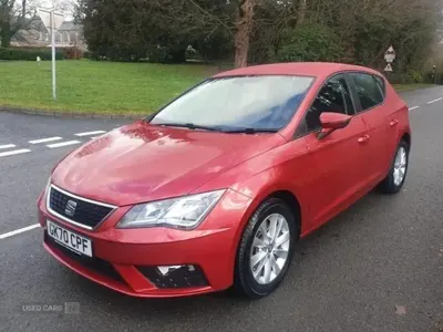 Used Seat Leon SE 115 HP (84 kW) 2020 Red Hatchback