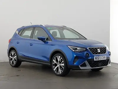 Used Seat Arona Xperience Lux 110 HP (80 kW) 2023 Blue SUV