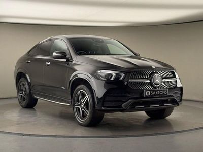 Obsidian black Used 2022 Mercedes GLE400 AMG line Coupe | £54,200 (A bit pricey)