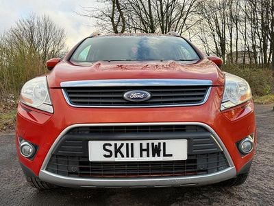 Used Ford Kuga Zetec 140 HP (102 kW) 2011 Red SUV