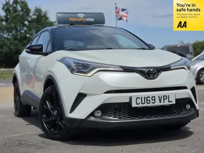 Used Toyota C-HR 116 HP (85 kW) 2019 White SUV