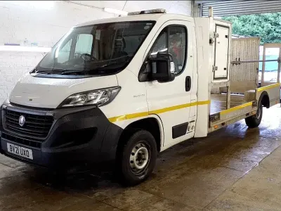 Used Fiat Ducato 140 HP (102 kW) 2021 White Van
