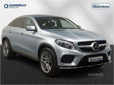 Silver Used 2017 Mercedes GLE350 AMG line Coupe | £25,785 (Super price)