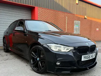 Used BMW 320 M Sport 2017 Black Sedan
