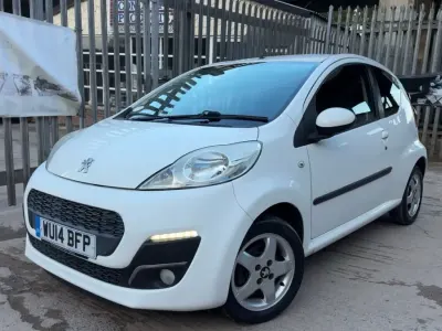 Second-hand Peugeot 107 Allure 2014 Alb Hatchback