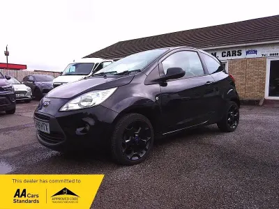 Used Ford Ka Zetec 69 HP (50 kW) 2015 Black Hatchback