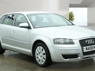Used Audi A3 170 HP (125 kW) 2008 Silver Hatchback