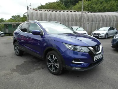 Used Nissan Qashqai N-Connecta 140 HP (102 kW) 2021 Blue SUV