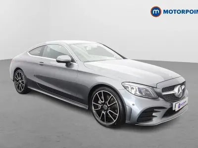 Used Mercedes C300 AMG Line Premium 258 HP (189 kW) 2019 Grey Coupe