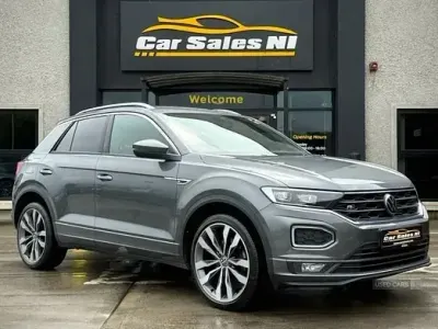 Used VW T-Roc R-line 148 HP (108 kW) 2021 Grey SUV