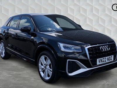 Begagnad Audi Q2 S-Line 2022 Svart SUV
