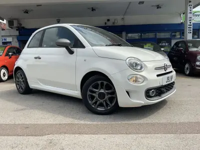 Used Fiat 500 S 69 HP (50 kW) 2017 White Hatchback