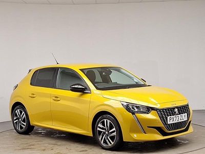 Used Peugeot 208 Allure+ 100 HP (73 kW) 2023 Yellow Hatchback