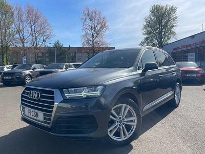 Begagnad Audi Q7 S-Line 272 HK (200 kW) 2018 Grå SUV