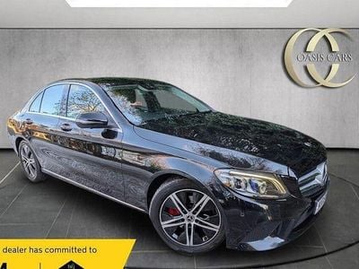 Used Mercedes C220 Premium Plus 194 HP (142 kW) 2019 Blue Sedan