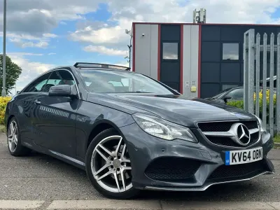 Used Mercedes E350 AMG line 258 HP (189 kW) 2014 Grey Coupe