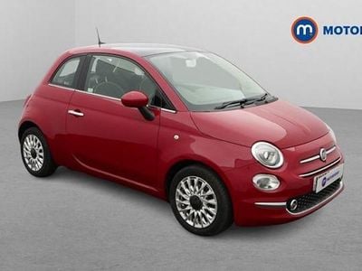Used Fiat 500 Lounge 69 HP (50 kW) 2018 Red Hatchback