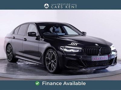 Black Used 2021 BMW 520 M Sport Sedan | £24,840 (Fair price)