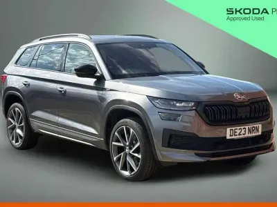 Used Skoda Kodiaq SportLine 196 HP (144 kW) 2023 Graphite grey metallic SUV