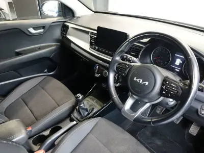 Used Kia Rio 83 HP (61 kW) 2023 Black Hatchback