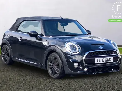 Used Mini John Cooper Works Cabriolet Comfort 2018 Black Cabriolet