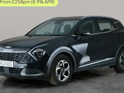 Begagnad Kia Sportage 150 HK (110 kW) 2023 Svart SUV