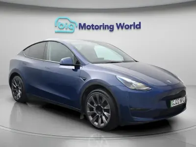 Used Tesla Model Y Long Range AWD 378 kW (514 HP) 2022 Blue SUV