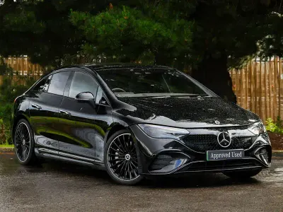 Used Mercedes EQE350 AMG line 214 kW (292 HP) 2025 Black Estate
