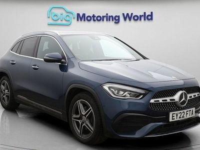 Used Mercedes GLA180 AMG line 136 HP (100 kW) 2022 Blue SUV