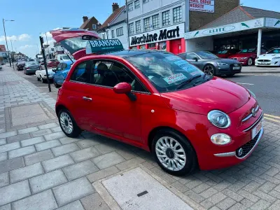 Used Fiat 500 Dolcevita 2022 Red Hatchback