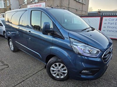 Used Ford Transit Custom Limited 130 HP (95 kW) 2019 Blue Van
