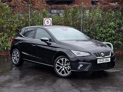 Black Used 2025 Seat Ibiza XCELLENCE Hatchback | £18,498 (Fair price)