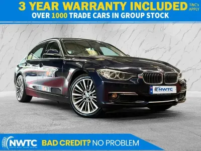 Used BMW 325 Luxury Line 218 HP (160 kW) 2015 Blue Sedan