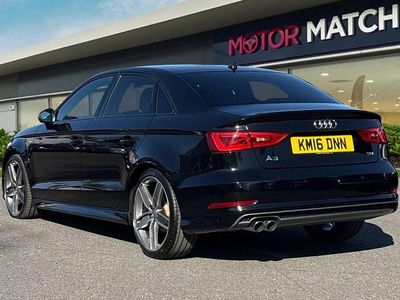 Begagnad Audi A3 S-Line 150 HK (110 kW) 2016 Svart Sedan