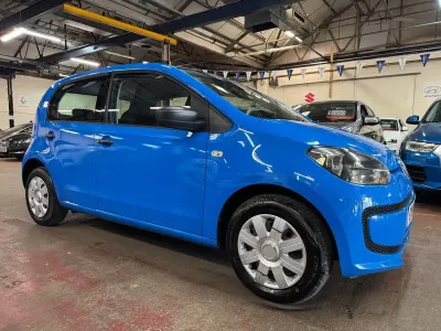 Begagnad VW up! take up! 60 HK (44 kW) 2015 Blå Halvkombi