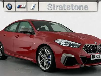 Used BMW M235 Comfort Edition 306 HP (225 kW) 2022 Red Coupe