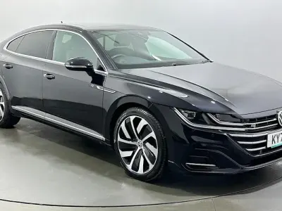 Used VW Arteon R-line 150 HP (110 kW) 2021 Black Hatchback