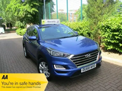Used Hyundai Tucson SE 177 HP (130 kW) 2018 Blue SUV