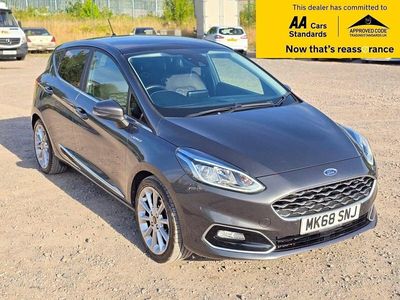 Grey Used 2018 Ford Fiesta Vignale Hatchback | £10,888 (Fair price)