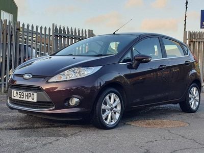 Red Used 2010 Ford Fiesta Zetec Hatchback | £4,695 (Fair price)