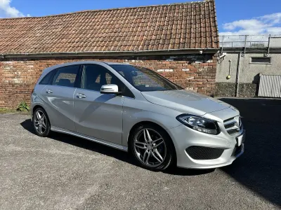 Used Mercedes B180 AMG line 2016 Silver Hatchback