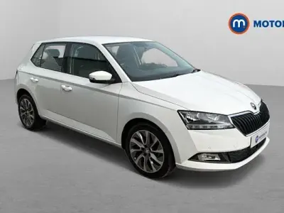 Used Skoda Fabia SE Drive 95 HP (69 kW) 2021 White Hatchback