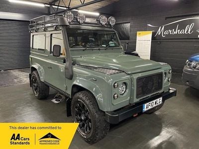 Green Used 2010 Land Rover Defender Estate | £34,999