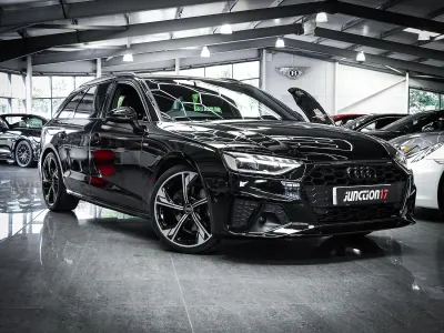 Used Audi A4 Black Edition 150 HP (110 kW) 2022 Black Estate