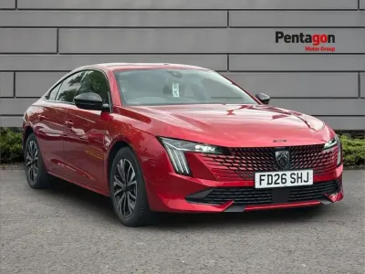 New Peugeot 508 Allure 221 HP (162 kW) 2026 Red Hatchback